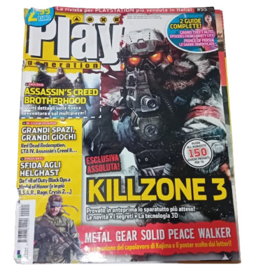 PLAY GENERATION RIVISTA UFFICIALE LUGLIO 2010 N° 7 (55) - KILLZONE 3