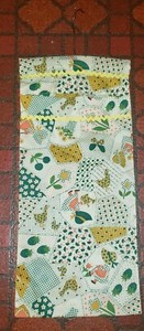 Holly Hobbie Clothes Pin Bag Sunbonnet Watering Can Fabric Clothesline Vintage