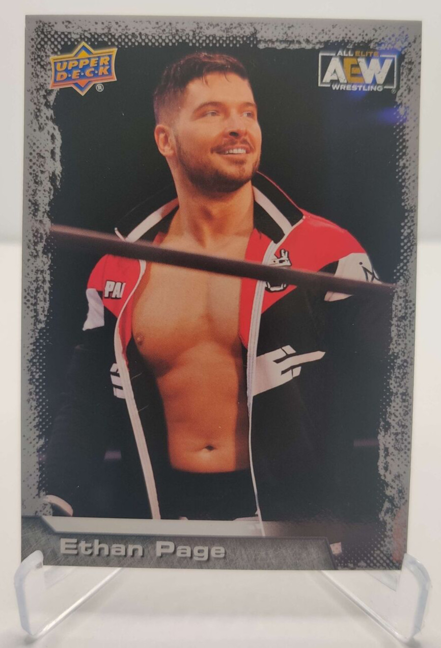 2022 Upper Deck AEW Wrestling #8 Ethan Page wrestling card