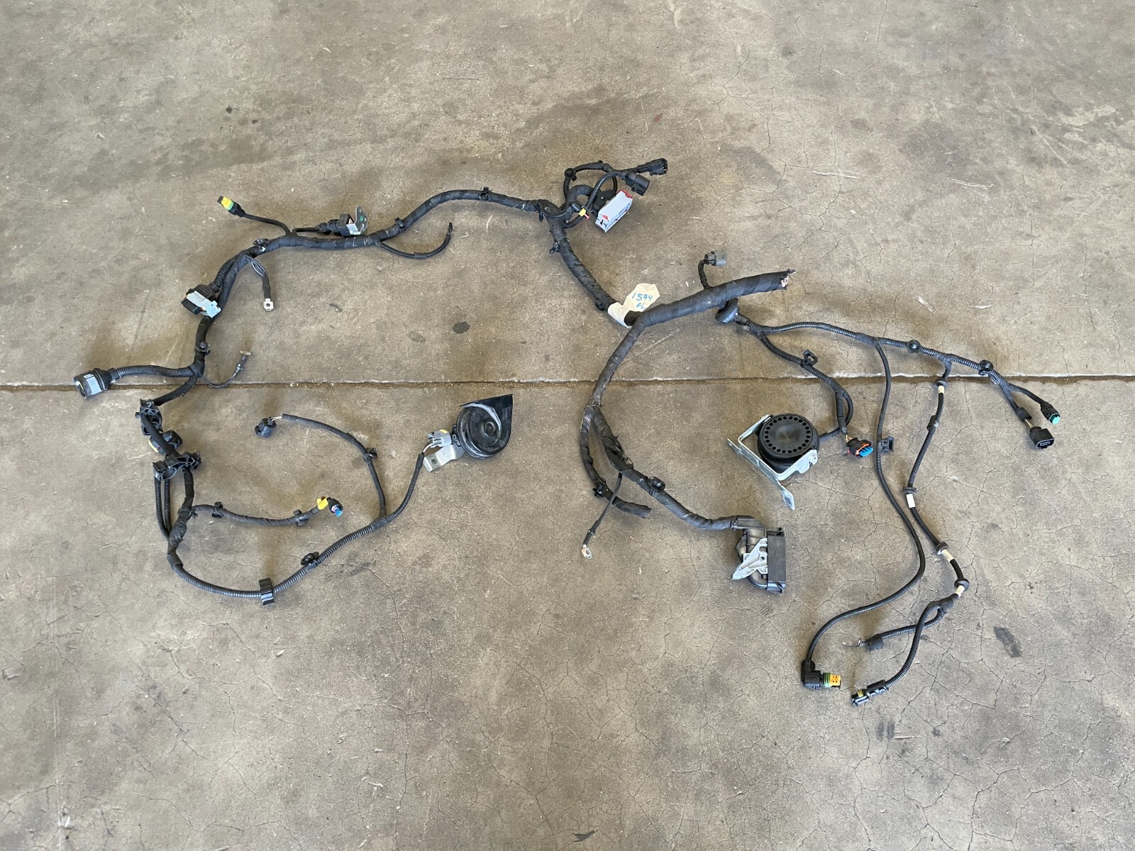2014-2017 Maserati Quattroporte GTS Left Headlight Lamp Wiring Harness 1574 OEM