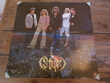 Vintage STYX A&M Records 1977 Promo Poster 24" x 24" Rare!