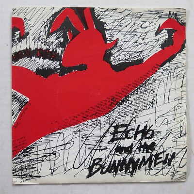 Echo & The Bunnymen ''The Pictures On My Wall'' (Zoo) vinyl record VG+ 1979