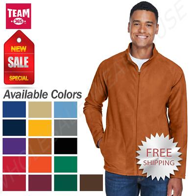 Team 365 Mens Fleece Jacket Campus Microfleece TT90