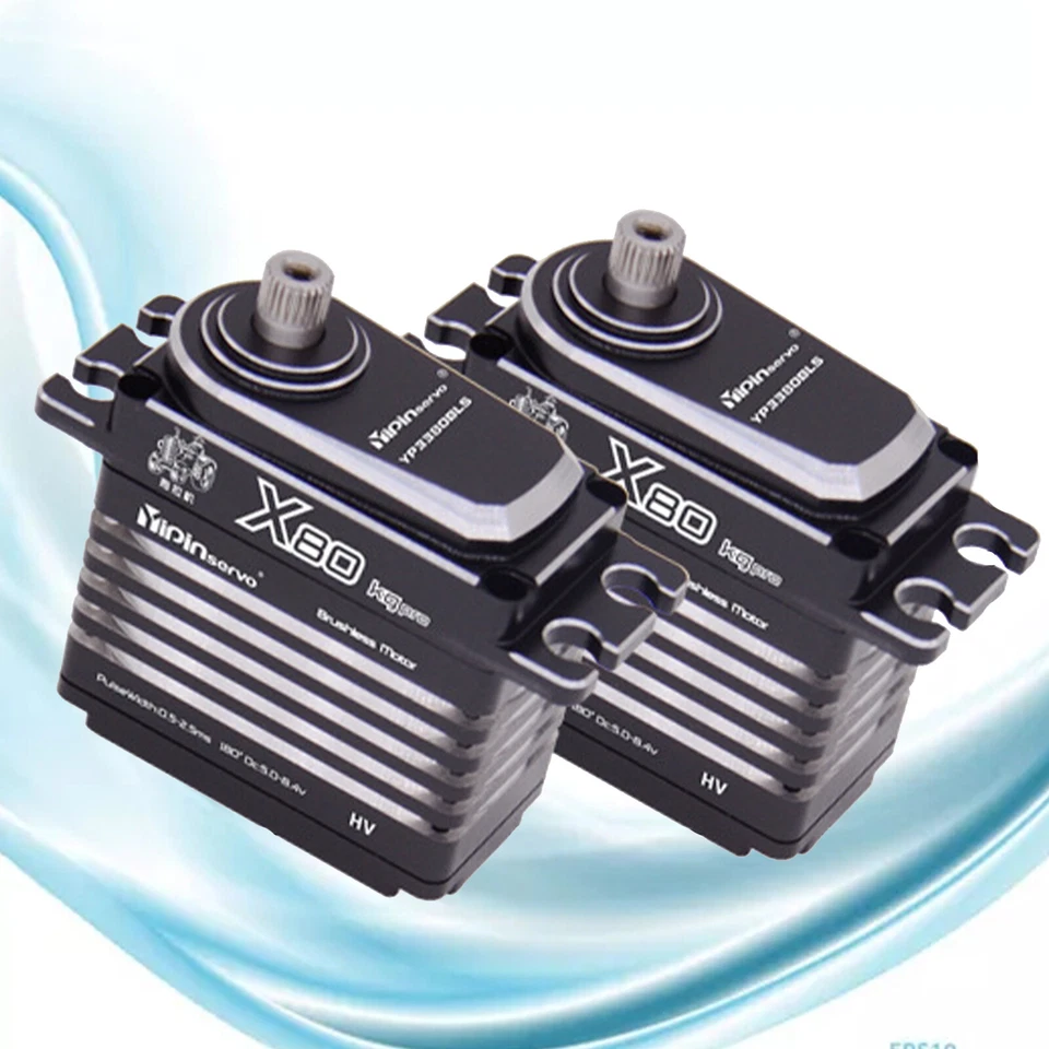180°/270° 80kg Metal Gear Waterproof Brushless Servo For RC 1/8 Crawler RC Car - Image 4 of 4