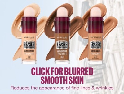 Maybelline Instant Age Rewind Eraser Foundation with SPF 20 Moisturizing