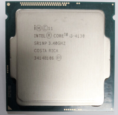 CPU Intel Core i3-4130 @ 3,40 GHz  Prozessor SR1NP  4130 LGA1150 ##