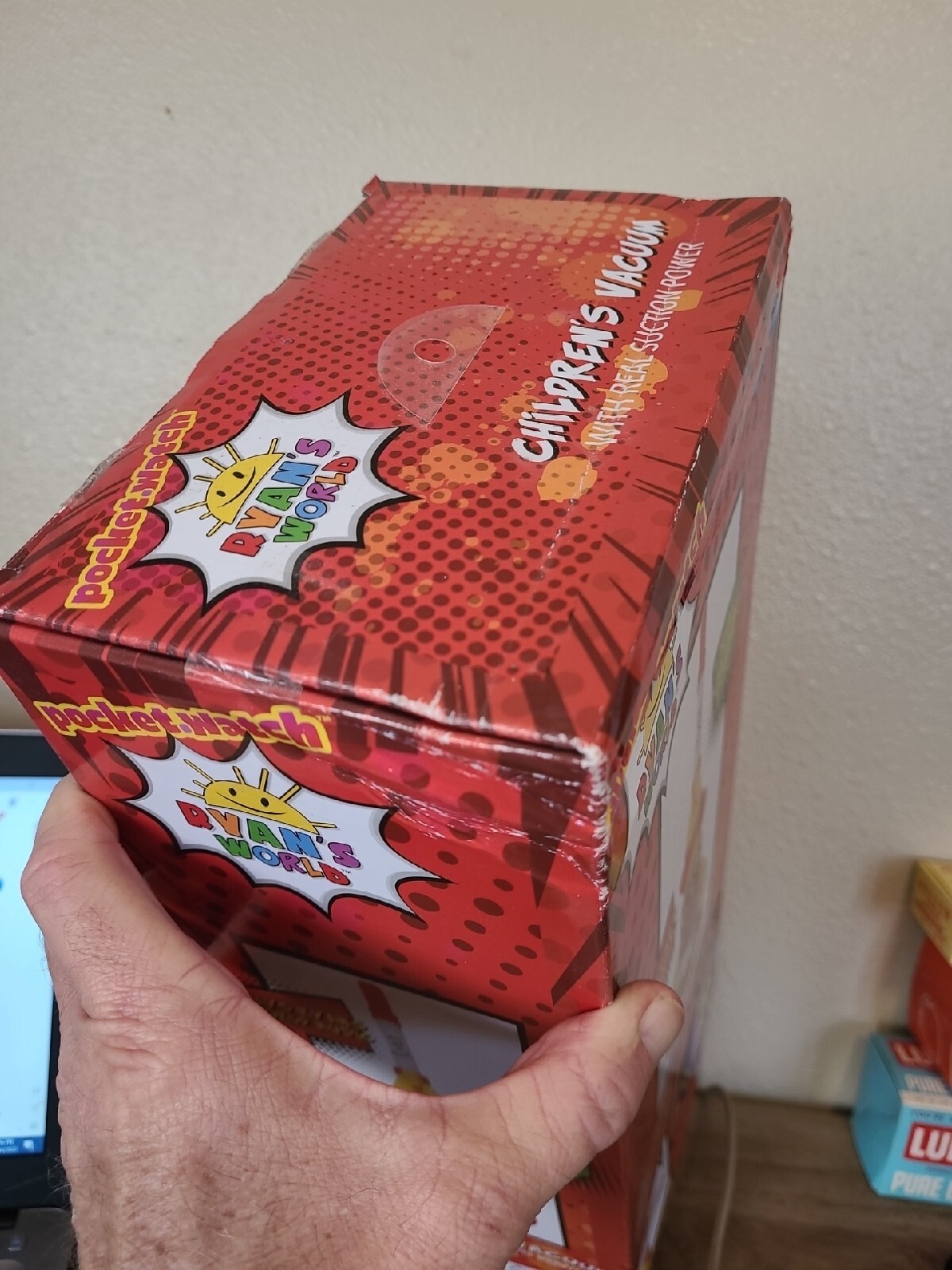 Ryan'S World Children'S Toy Vacuum Cleaner with Real Suction Power. eBay