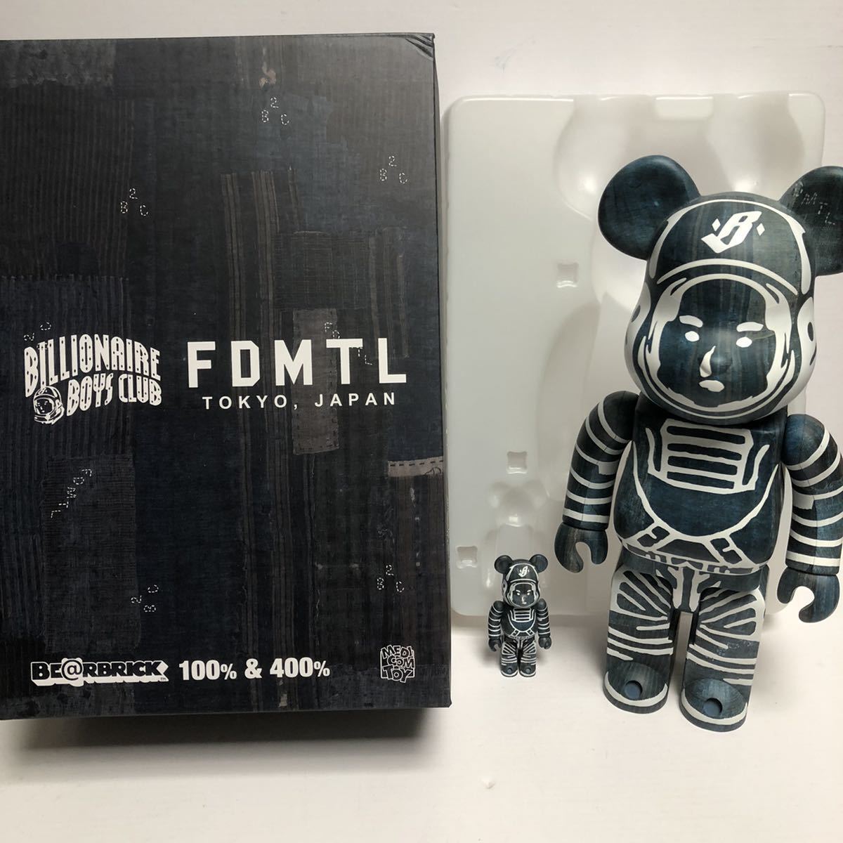 その他 BE@RBRICKxBILLIONAIRE BOYS CLUBxFDMTL Bearbrick x Billionaire Boys Club x FDMTL 100% & 400% Set