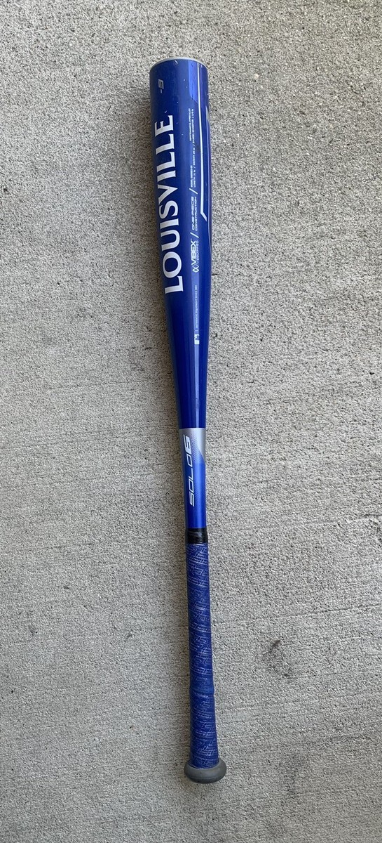 Batte de baseball bleue neuve Louisville Slugger Solo 6 BBS6B3-20 33 Batte de baseball bleue neuve Louisville Slugger Solo 6 BBS6B3-20 33