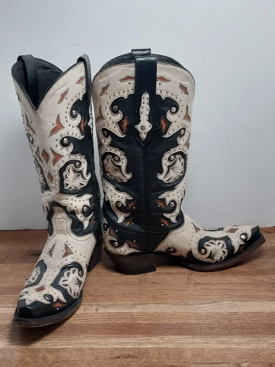 White lucchese boots cheap