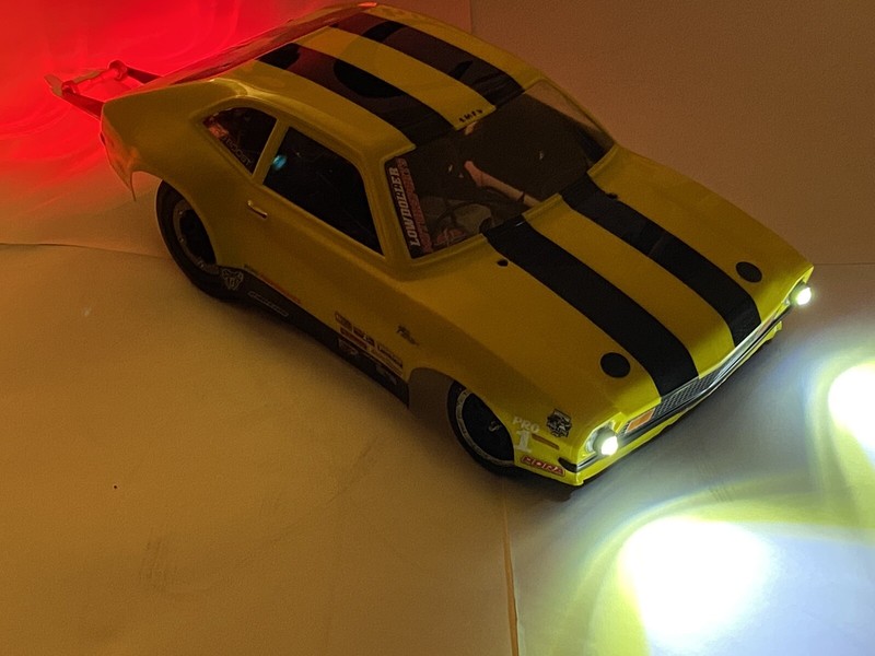 HD Led Lights-Universal 2WD Eliminator No Prep Slash2WD Losi22s DR10 Drag HD2W2R