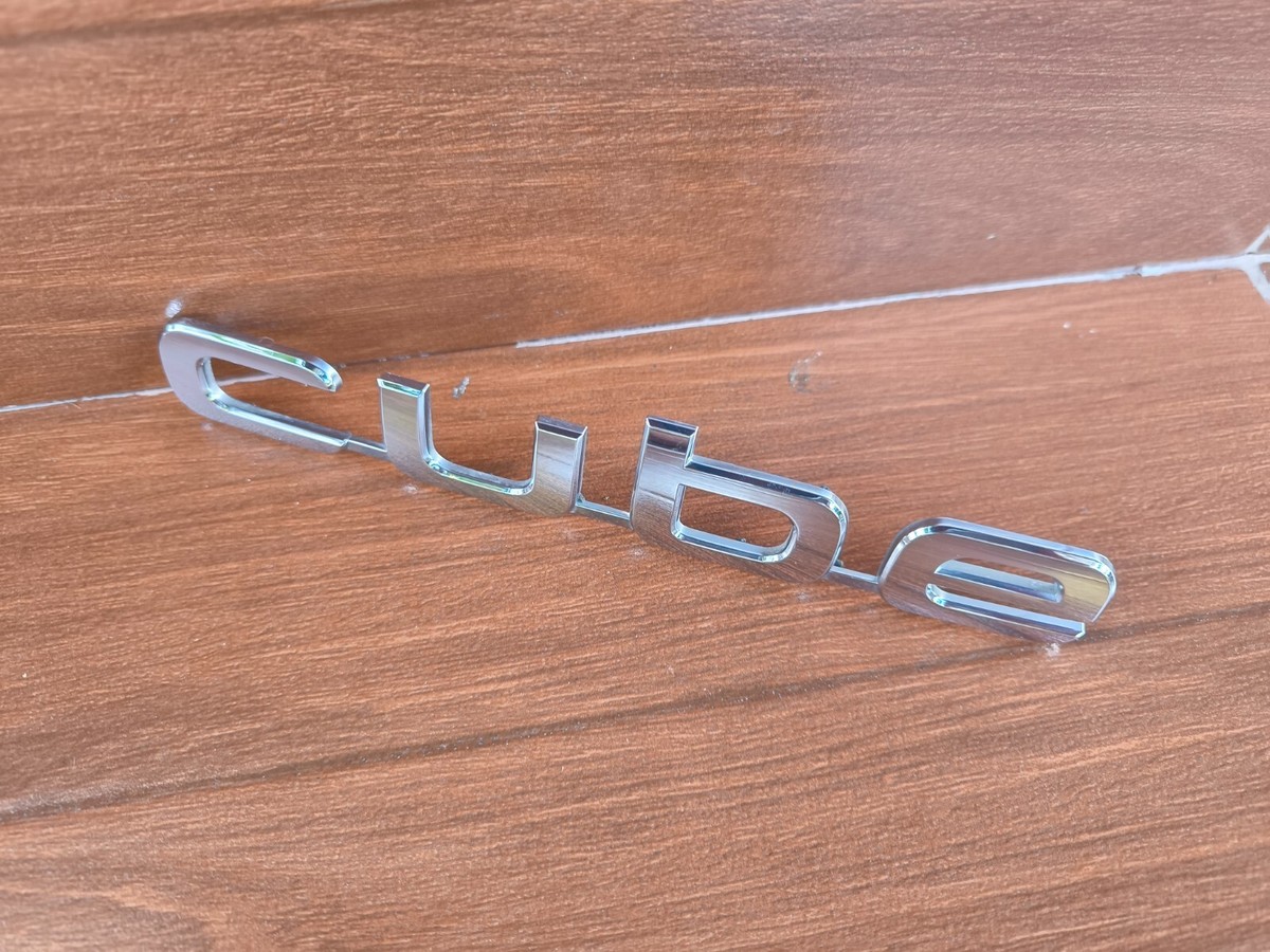 2008-2011 Nissan Cube/Cube Cubic Z12 CUBE TAIL GATE EMBLEM BADGE