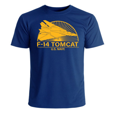 US Navy F-14 Tomcat T-Shirt Officially Licensed