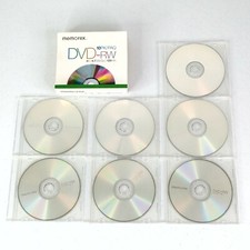 Memorex DVD-RW 4.7 GB 120min 7 Pack Blank Storage Rewritable 7 Discs 