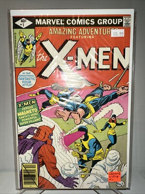 Amazing Adventures #1 Newsstand Variant X-Men #1 Reprint! Professor X!