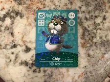 CHIP 116 Animal Crossing Amiibo Authentic Nintendo Mint Card From Series 2