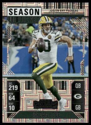 2024 Panini Contenders - Jordan Love Mojo Season Ticket #37 Packers
