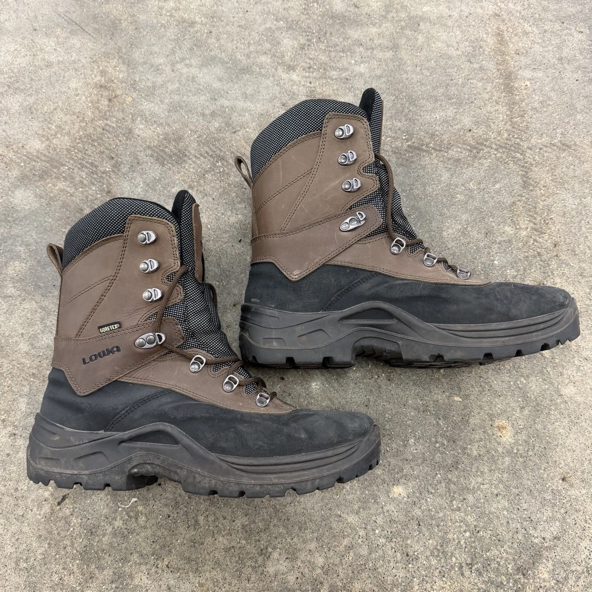 Lowa Bronco II GTX Mid Mens Hiking Boots Brown Suede Gore-Tex Waterproof Size 11 Lowa Zephyr GTX Mid Hiking Boot - Brown/Rust - Mens  main image 4