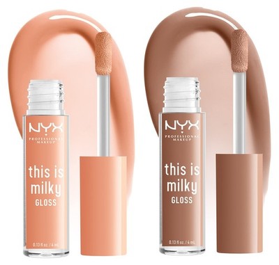 NYX Professional Milky Gloss 4ml Set Milk & Honey & Cookies