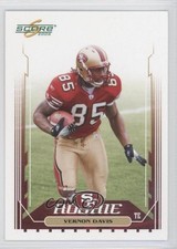 2006 Score Rookie Glossy Vernon Davis #347 2j3