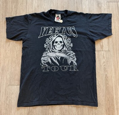 Rapp Style Kanye West Yeezus Tour Grim Reaper Graphic T-Shirt Size Large