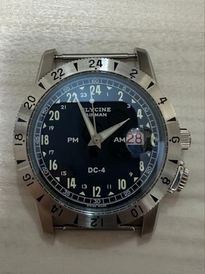 Glycine Airman Dc-4 Automatic Mens Nylon Watch GL0072 for sale