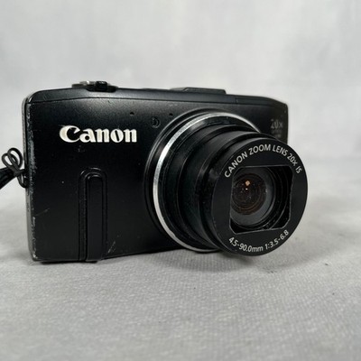 Canon PowerShot SX280 HS 12.1MP Digital Camera - Black for sale