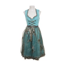 Country Line, Dirndl, Größe: 36, Blau/Mehrfarbig, Paisley, Damen #WMD