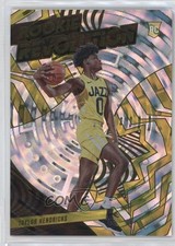 2023-24 Panini Revolution Rookie Revolution Fractal Taylor Hendricks #10 15ts