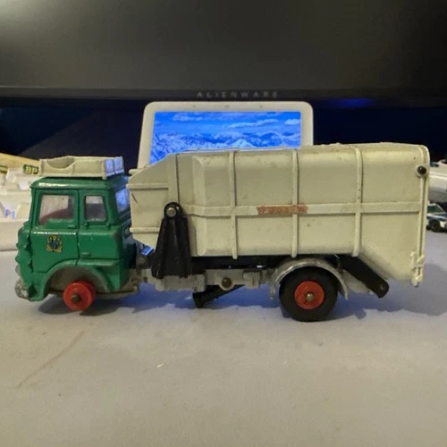 Vintage Dinky Toys 978 Refuse Wagon w/ Tipping Action Diecast Model