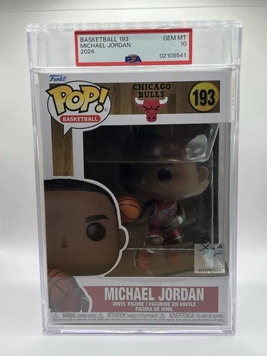 Michael Jordan PSA 10 Rookie Season Funko Pop! Basketball NBA Chicago Bulls #193