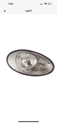 Eagle Eyes FR193-B001R Right Headlight Assembly For 96-98 Ford Taurus