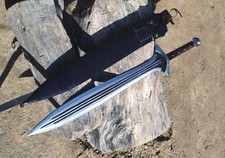 Handmade Nepalese-27.5" Viking Roman Gladius Sword Full Tang Carbon Steel Blade