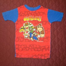 Super Mario GAME ON Kids Video Game t-shirt