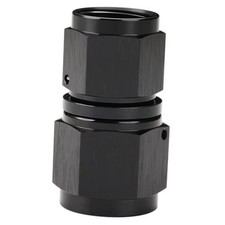  8AN Female to 10AN Female Flare Swivel Coupler Reducer 8AN to 10AN Black