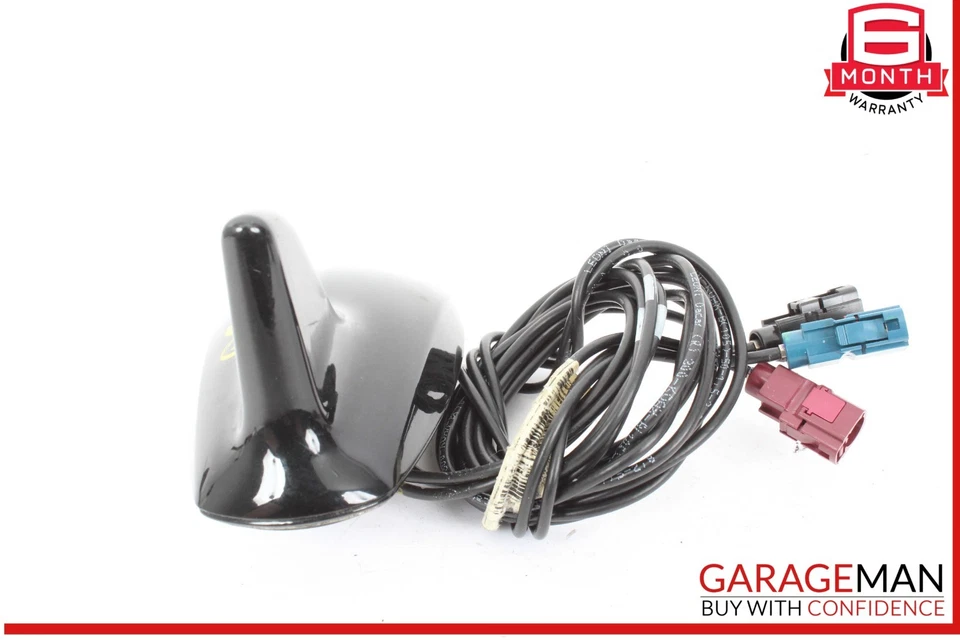 08-11 Mercedes W204 C300 C350 techo superior aleta de tiburón GPS antena de radio negra OEM Foto 4 de 4