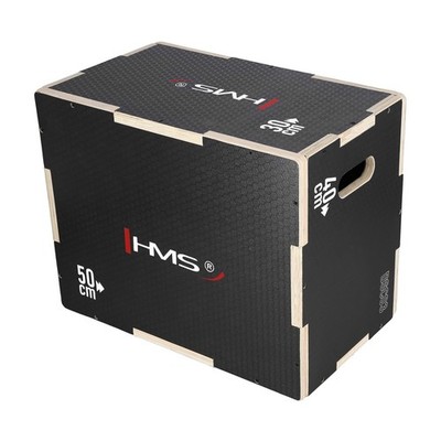 Plyo Box MMA Trainingsgeräte Crossfit Sprung Plyometrisch Jump Box HMS 50x40x30
