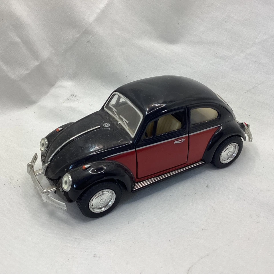 Set of 3 x Kinsmart Classic Volkswagen Beetle 1967 1:32 Scale Car (4C) MO#8767 - Image 2 of 4