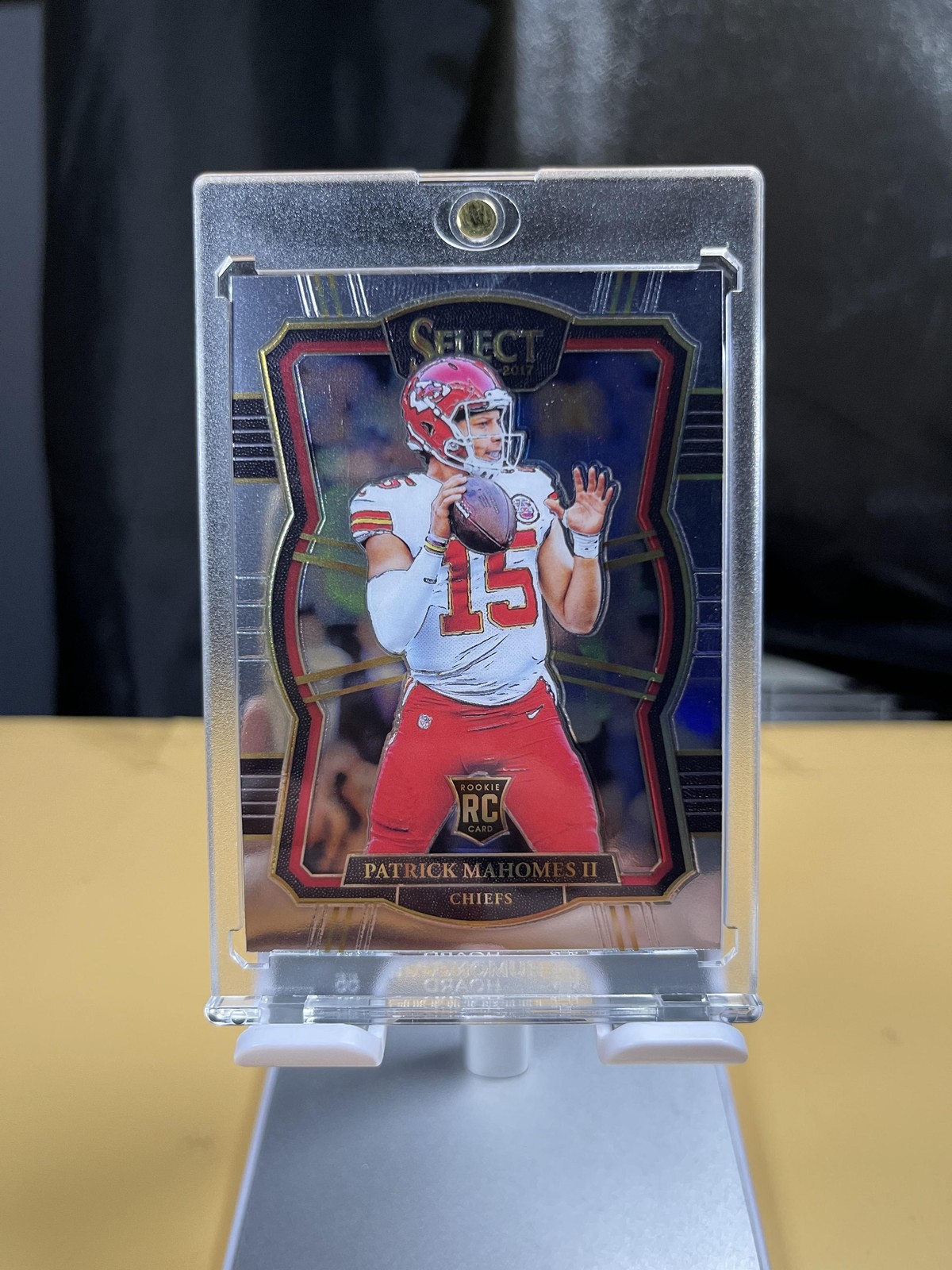 Patrick Mahomes Select Rookie Card 2017 #103 Near Mint Condition KC Chiefs