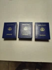 3 1986 Gold 1oz American Eagle Proof Boxes & COA's | No Coins