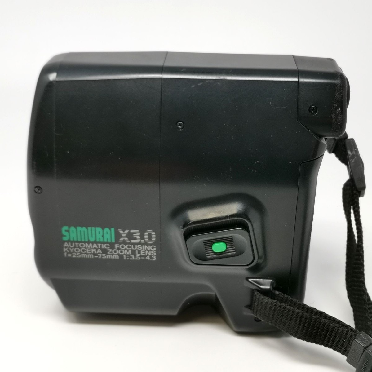 Kyocera Yashica SAMURAI x3.0 Black Green Half Frame Film Camera
