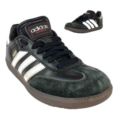 Adidas Samba Classic Low Black White Youth Kids Size 2 Shoes Leather Soccer  | eBay