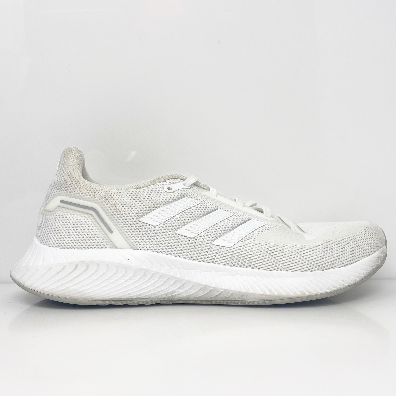 Adidas Womens Runfalcon 2.0 White Running Sneakers Size 9 FY9621-image