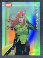 Jean Grey 2026 Topps Chrome Marvel Comics Aqua Refractor Base /199 #59