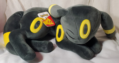 Pokemon Sleeping Umbreon Plush 18'' Jazwares NEW w/ Tags Eeveelution 2026