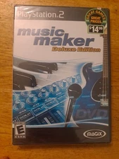 Magix Music Maker Deluxe Edition PS2 (Sony Playstation 2) Brand New Factory Seal