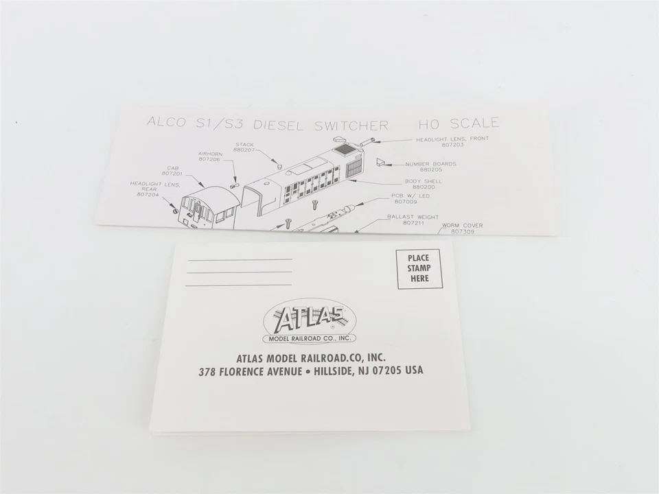 HO Scale Atlas 10000029 ALCO Demonstrator S-1 Diesel Switcher Locomotive #5 - Image 4 of 4