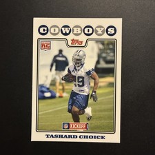 2008 Topps Kickoff - Tashard Choice #189 (RC) Dallas Cowboys Rookie Card. rookie card picture