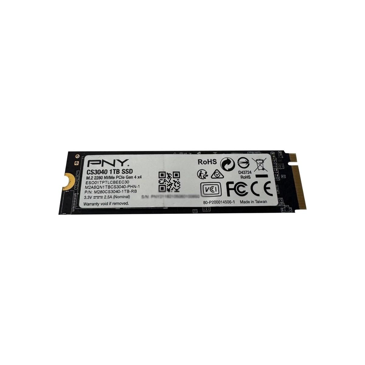 PNY XLR8 Gaming PCIe 4.0 M.2 1 TB NVME SSD CS3040 Super Fast!!! | eBay