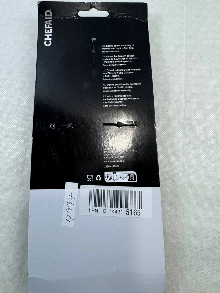 Chef Aid Easy Grip Multi-Opener, Gives Extra Support Opening Jars, Bottles and R - Image 4 of 4